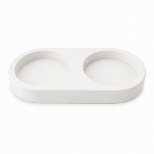 3d druck mini sockel weiß wollabroller 3d-gedruckter sockel für wollabroller