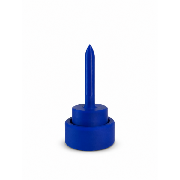 3D-Mini - Blau Mini 3D-Wollabwickler mit Kugellager | Garnhalter & Wollknäuelhalter