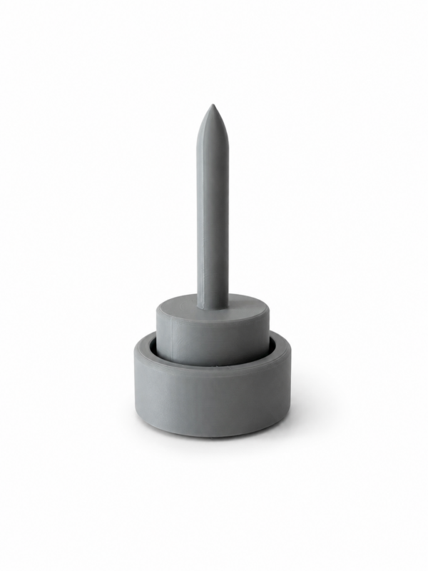 mini mini grau Mini-Mini 3D-Wollabwickler mit Kugellager | Garnhalter & Wollknäuelhalter