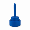 3D-Mini - Hellblau Mini 3D-Wollabwickler mit Kugellager | Garnhalter & Wollknäuelhalter